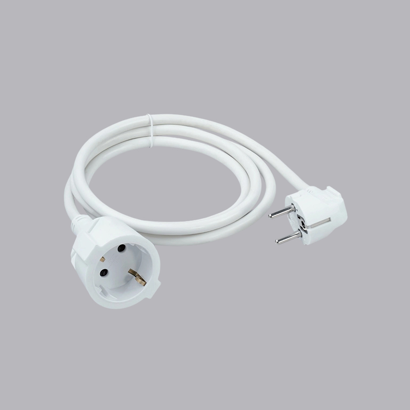 G2-6C Německý typ úhlové zástrčky prodlužovací kabel
